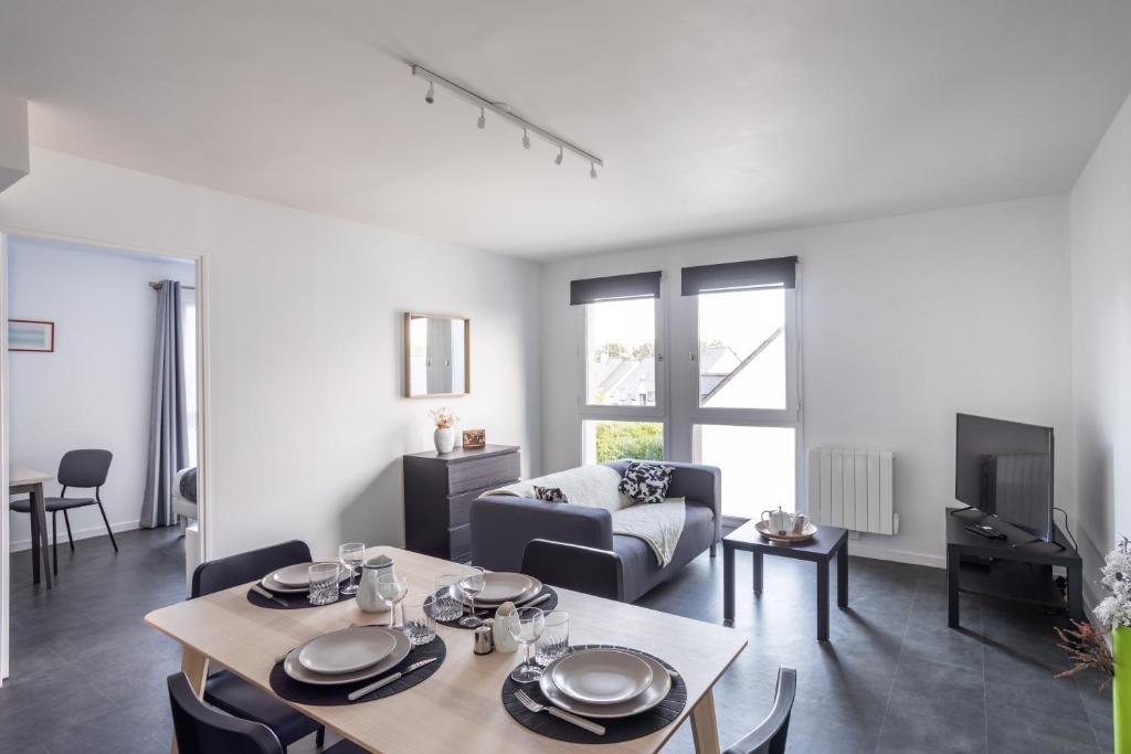 Coeur Courrouze - Appartement 2 chambres avec parking 14 rue pierre Lebaud 35000 Rennes, 35000 Rennes