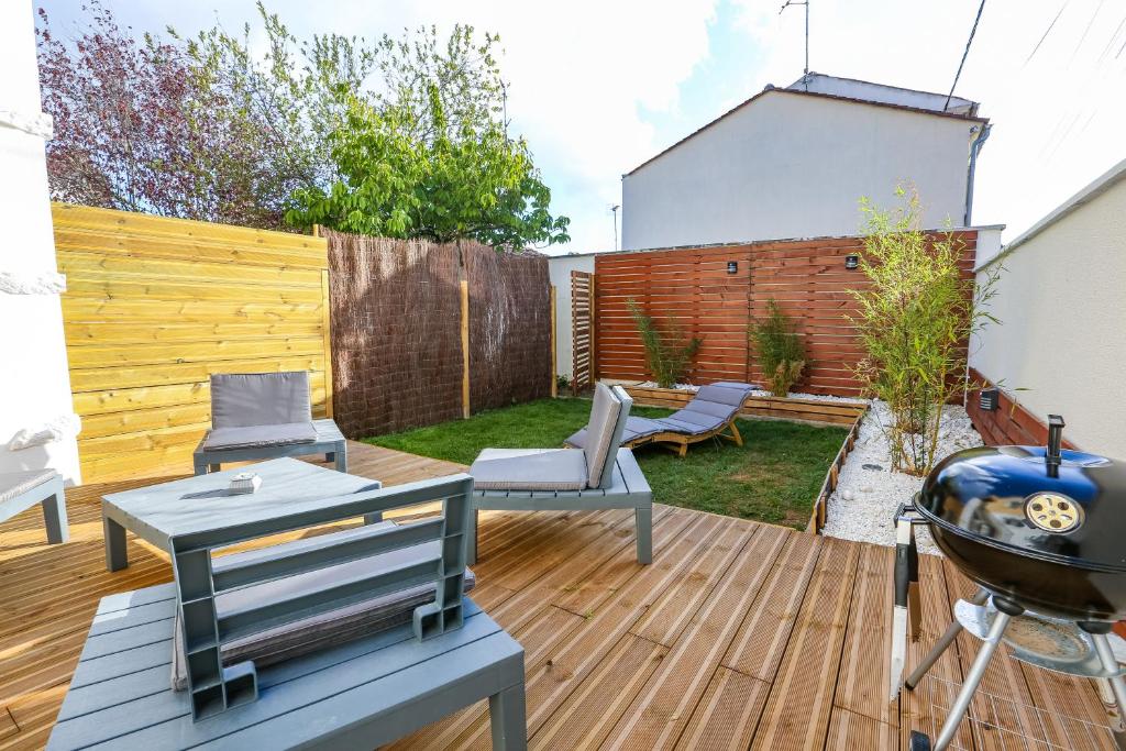 Appartement Cognac Centre - 3 chambres - Terrasse & jardin 21 Rue Michel Ange 16100 Cognac