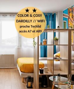 Appartement COLOR & COSY DARDILLY 353 Avenue de la Porte de Lyon - La Résidence 2 69570 Dardilly Rhône-Alpes