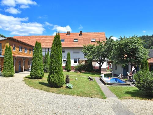 Combined flat on a farm in Kellerwald Edersee National Park