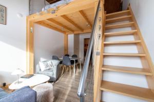 Comfortable furnished studio with an open views of mountains