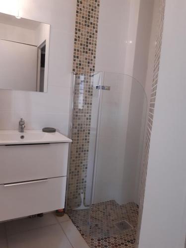Confortable studio bord de mer