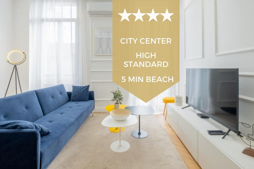 Contemporary 3-bedroom apartment in the heart of Cannes 21 rue Jean Jaurès, 06400 Cannes