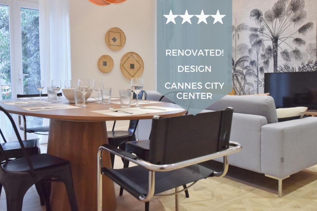 Contemporary 3-bedroom apartment in the heart of the city center 32 avenue Jean Jaures, 06400 Cannes