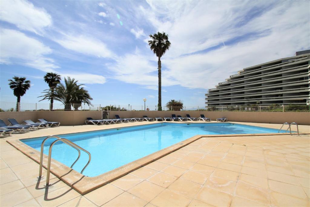 Appartement COPACABANA - 3 pièces vue mer avec piscine et parking Avenue des Terrasses du Levant 66140 Canet-en-Roussillon