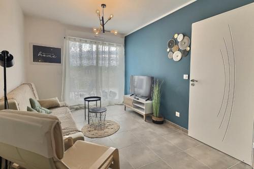 Coquet Appartement pour 4 personnes et 1 bébé à 500m de la plage