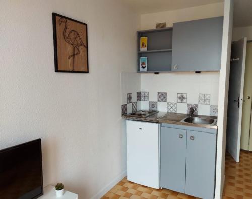 Coquet studio avec belle terrasse