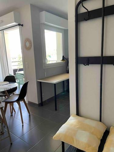 CoquetT1 Bis en résidence avec parking privé