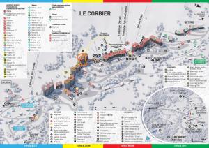 Corbier centre 32m2 balcon Sud vue pistes Vostok 9e étage Classé Tourisme et Label Qualité Hébergement déco Savoie