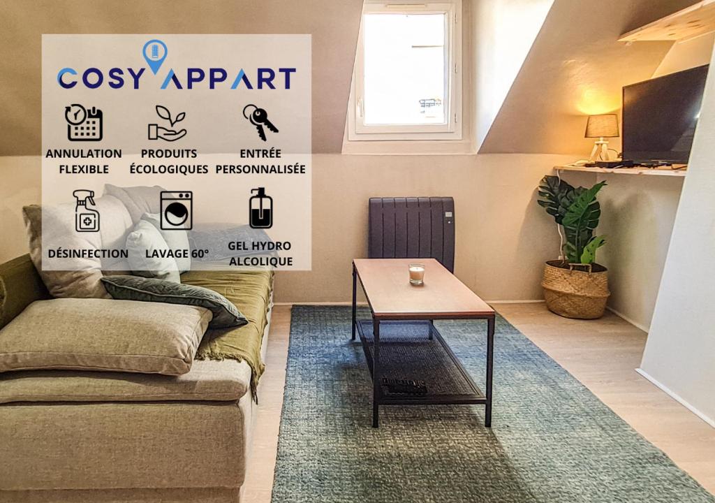 Appartement Cosy'Appart - LE TINY 13 Rue Verte 76000 Rouen