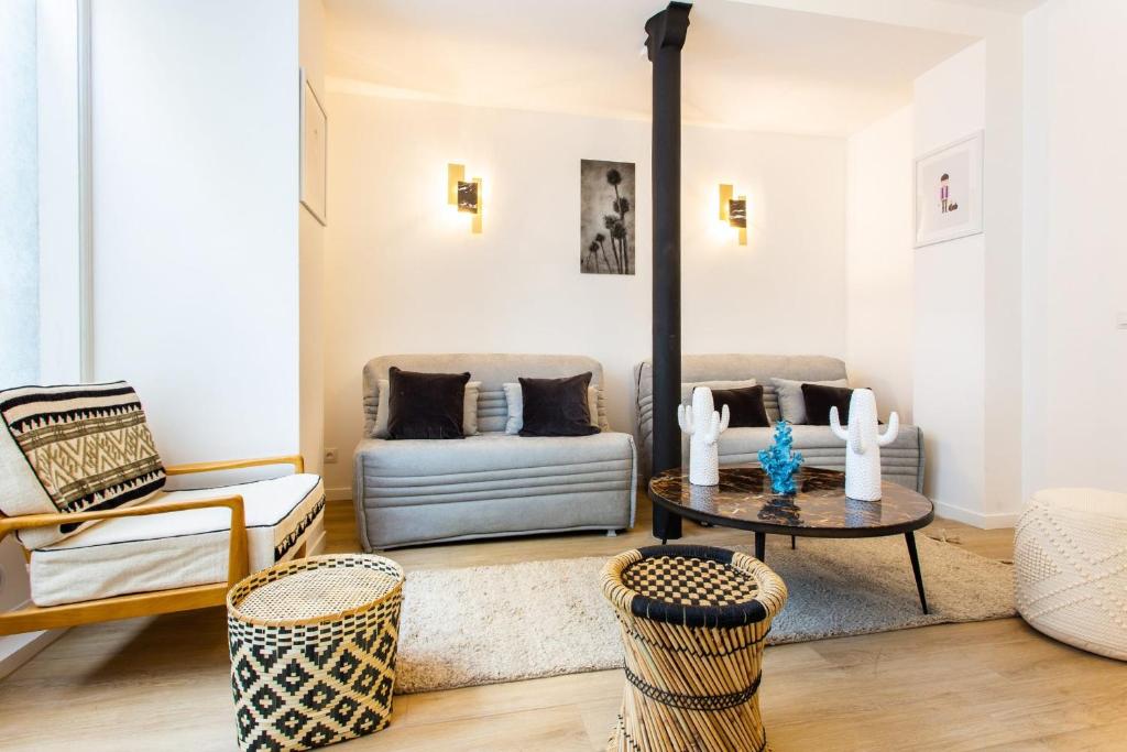 Cosy Appartement G 1BR4P - Bon Marché 28 rue Pierre Leroux, 75007 Paris