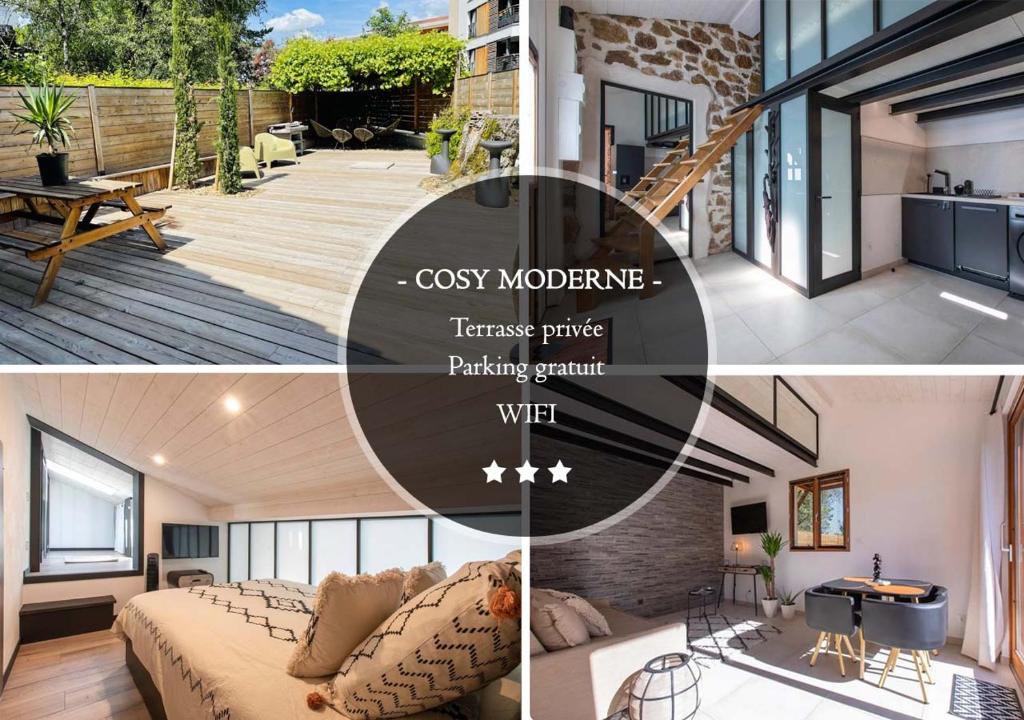 Appartement Cosy au bord du lac avec terrasse privée 3b Rue du Pré d Avril 74940 Annecy