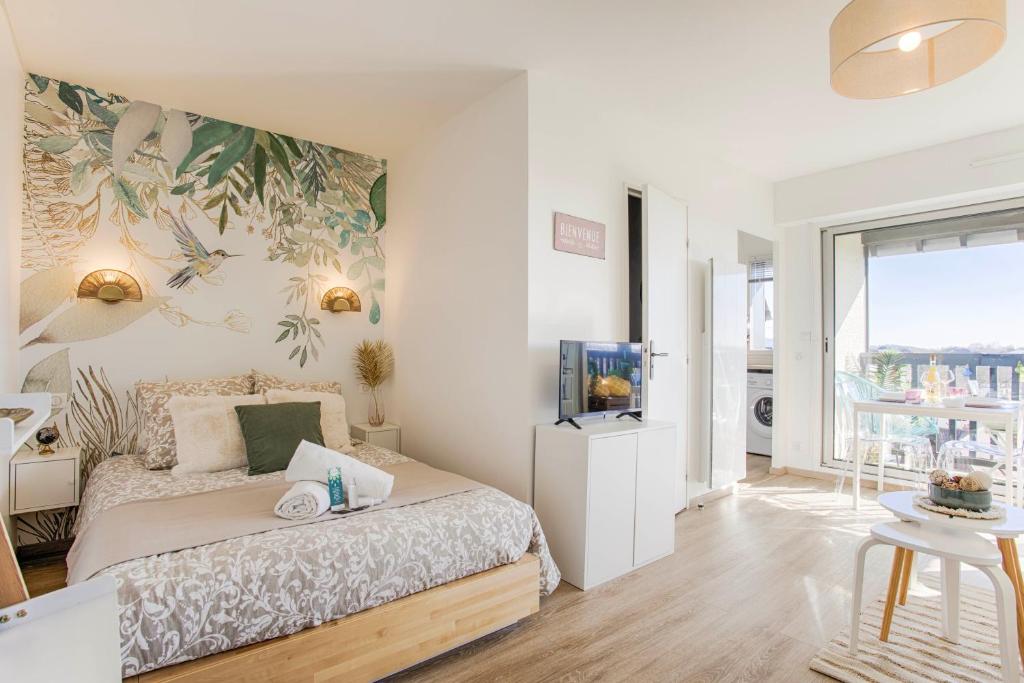 Appartement Appartement cosy avec vue imprenable sur Cabourg - accès direct plage - proche centre ville 11 Boulevard des Diablotins, 14390 Cabourg