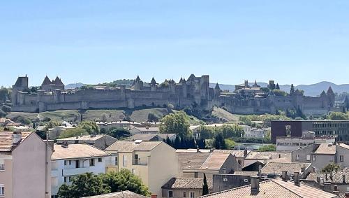 Appartement cosy avec vue imprenable sur la cité Carcassonne france