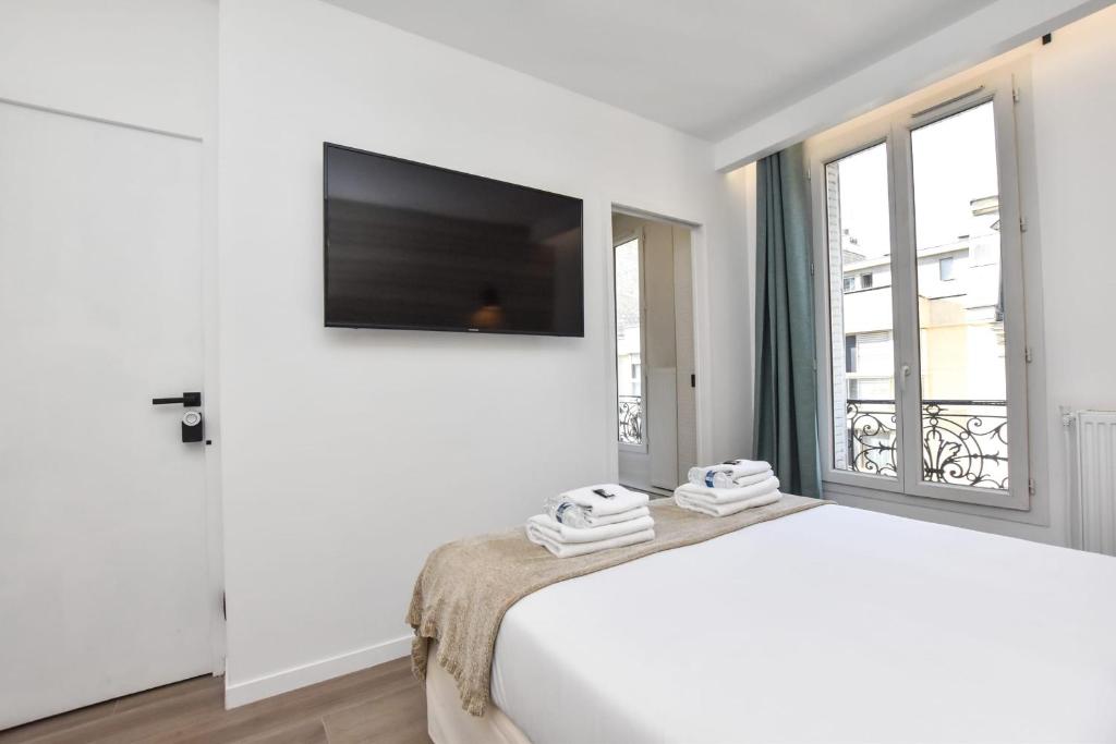 Appartement Cosy bedroom - Tour Eiffel Champs de Mars 11A 75 rue de Javel 75015 Paris