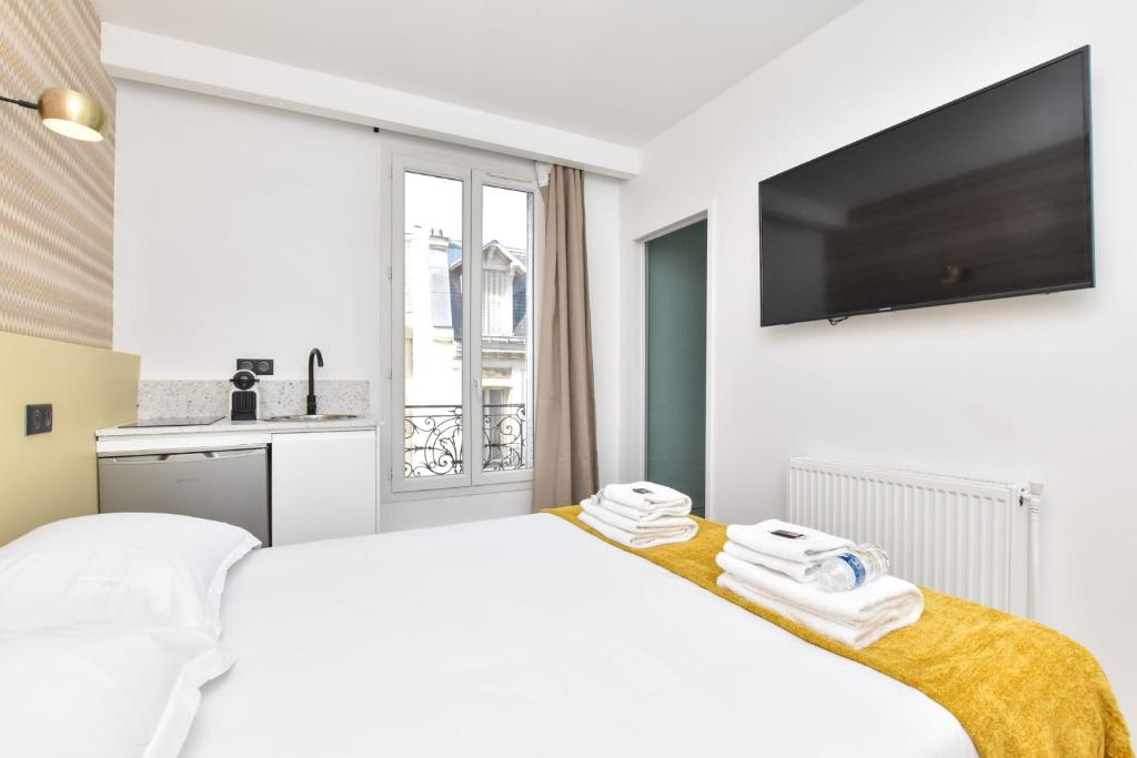 Appartement Cosy Bedroom - Tour Eiffel Champs de Mars 4A 75 rue de Javel 75015 Paris