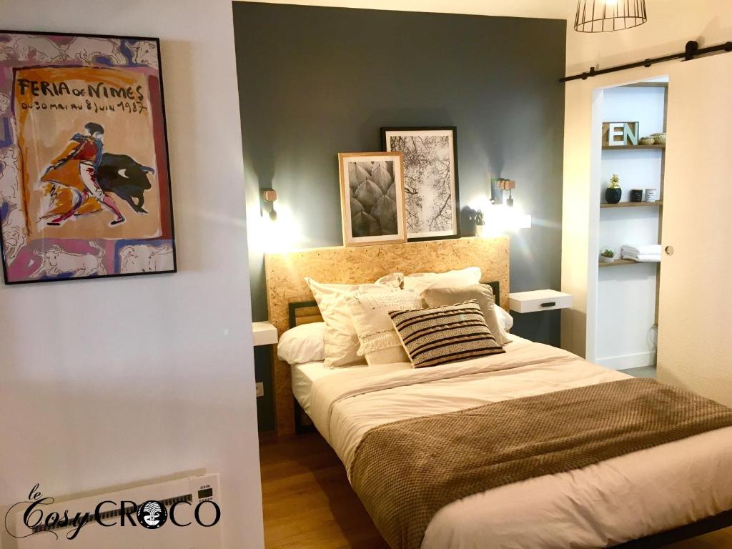 Appartement Cosy CROCO - Appart T2 Centre Nîmes - Wifi et Parking 26 Rue Porte d'Alès 30000 Nîmes