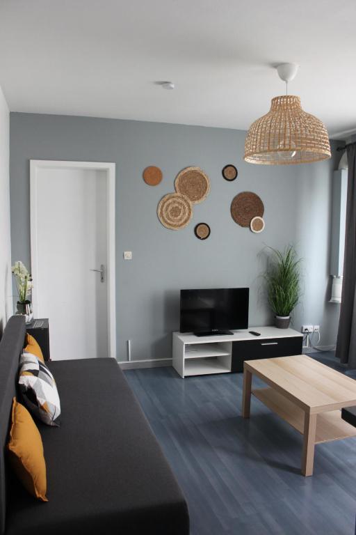 Appartement Cosy F2 EuroAirport Basel-Mulhouse 4e étage 10 rue des Saules 68300 Saint-Louis