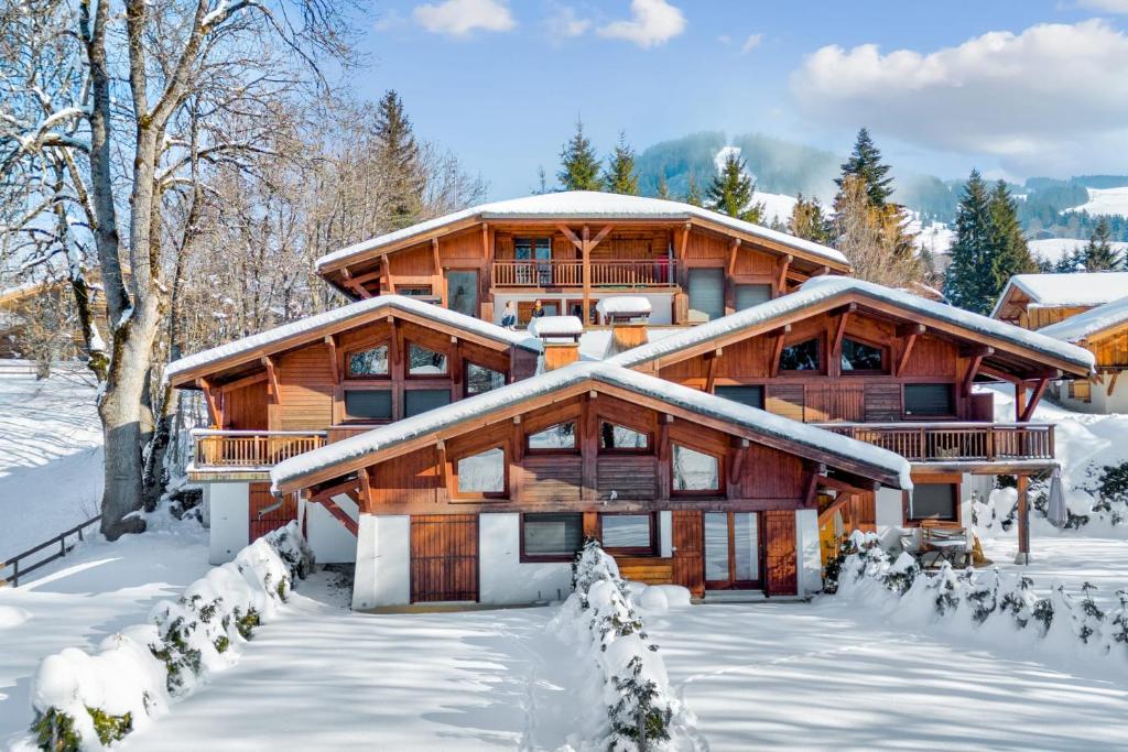 Appartement Cosy flat with garden nearby the slopes - Welkeys 3816 route Edmond de Rotschild 74120 Megève