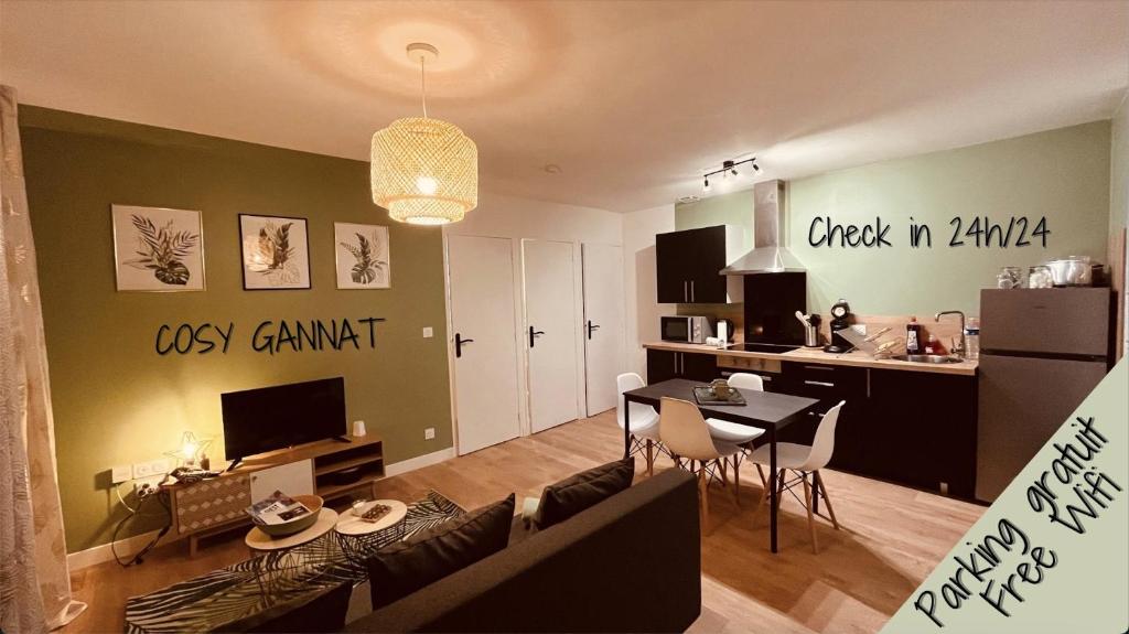 Appartement Cosy Gannat 16 Cours de la République 03800 Gannat