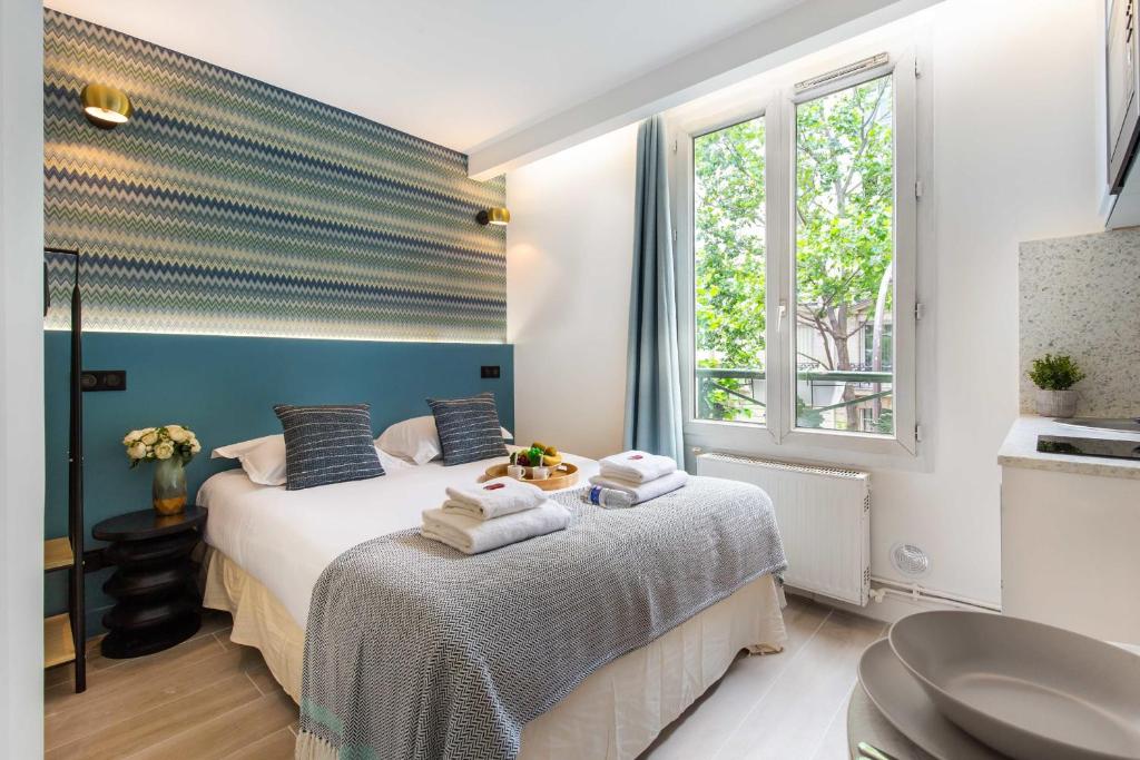 Appartement Cosy Studio - Beaugrenelle parc des expositions 4 243 rue saint charles 75015 Paris