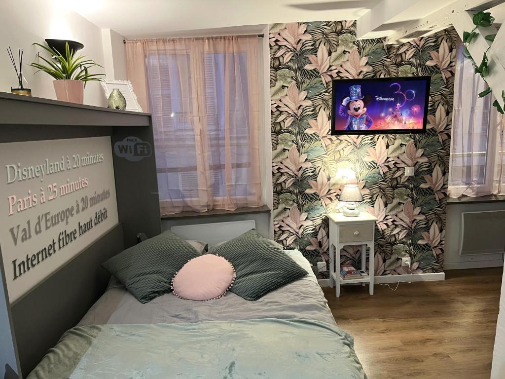 cosy studio de Lagny-sur-Marne entre Paris et Disney 4 Rue du Château Fort, 77400 Lagny-sur-Marne