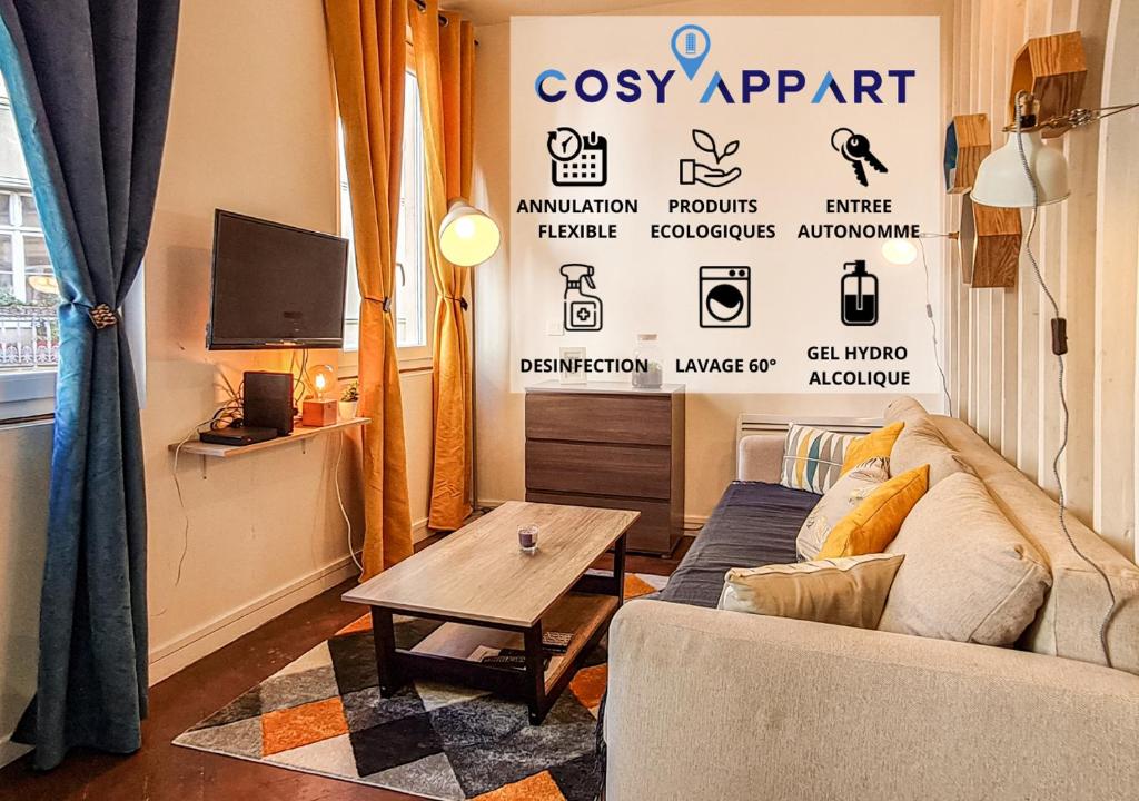 Appartement CosyAppart - LE RENARD 55 Rue du Renard 76000 Rouen