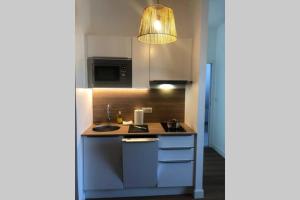CosyBNB bleu, logement indépendant, wifi, parking, petit déjeuner