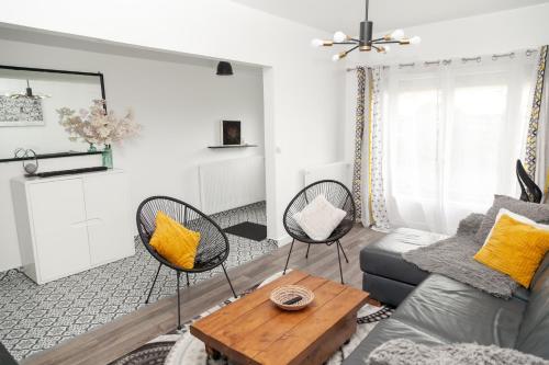 Cosyhome T2 proche Gare entre Paris et Disneyland - Familial Rénové 65 m2