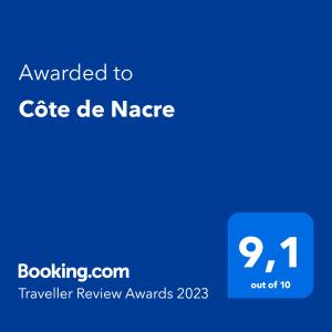 Côte de Nacre