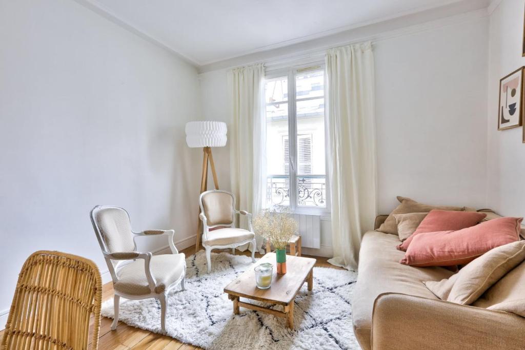 Appartement Cozy apartment for 3 - Paris 17E 27 Rue des Apennins 75017 Paris