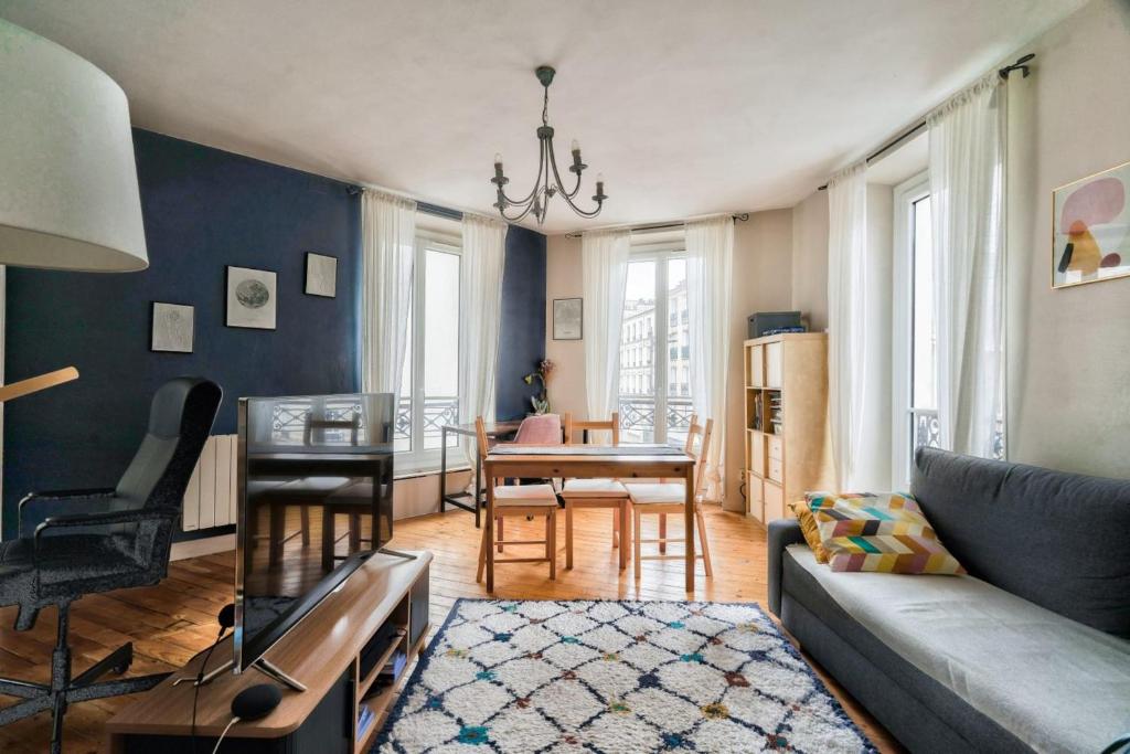 Appartement Cozy apartment for 4 located near Père Lachaise 86 Rue de la Réunion 75020 Paris