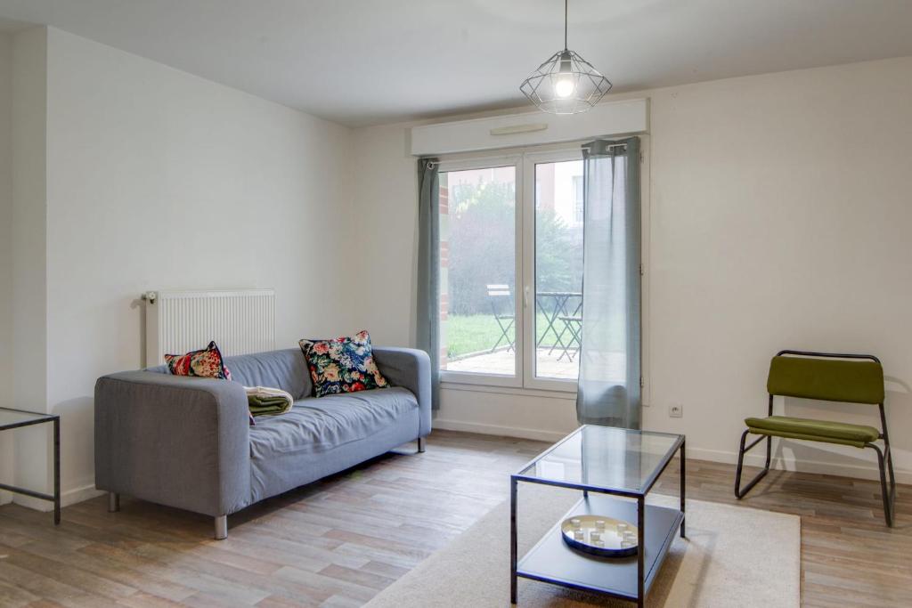 Appartement Cozy apartment with parking space and garden - Welkeys 4 rue François de Guillebon 59110 La Madeleine
