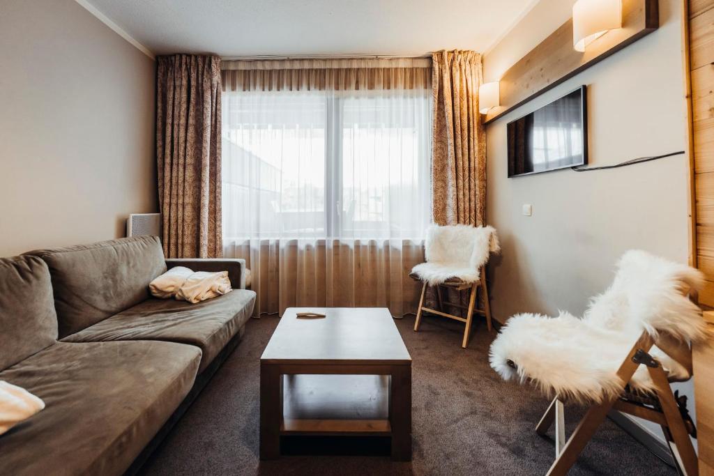Appartement Cozy Studio with terrace and private parking in a quiet area 725 Route du Gollet 74120 Megève