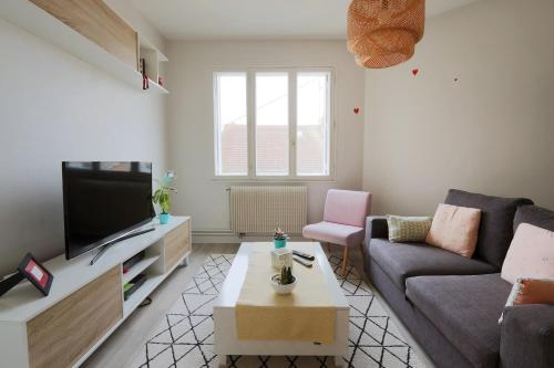 Cozy T3 near Tours # St Pierre des Corps station