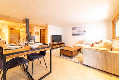 Cozzy appart dans chalet vue Mont-Blanc 2 chambres