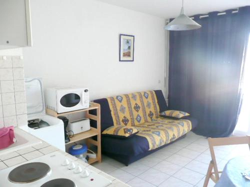 Appartement d'une chambre a Sainte Marie a 7 m de la plage avec vue sur la mer et balcon amenage Sainte-Marie-la-Mer france