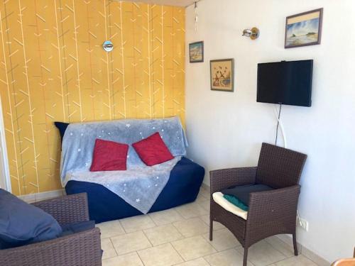 Appartement d'une chambre avec piscine partagee et jardin clos a Montmartin sur Mer a 2 km de la plage Montmartin-sur-Mer france