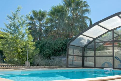 Appartement d'une chambre avec piscine partagee jardin amenage et wifi a Marseillan a 6 km de la plage Marseillan france