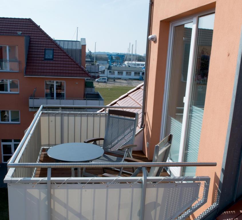 Appartement Darßblick, Penthouse-Wohnung für 4 Personen mit Meerblick in Barth Am Westhafen 1 c 18356 Barth