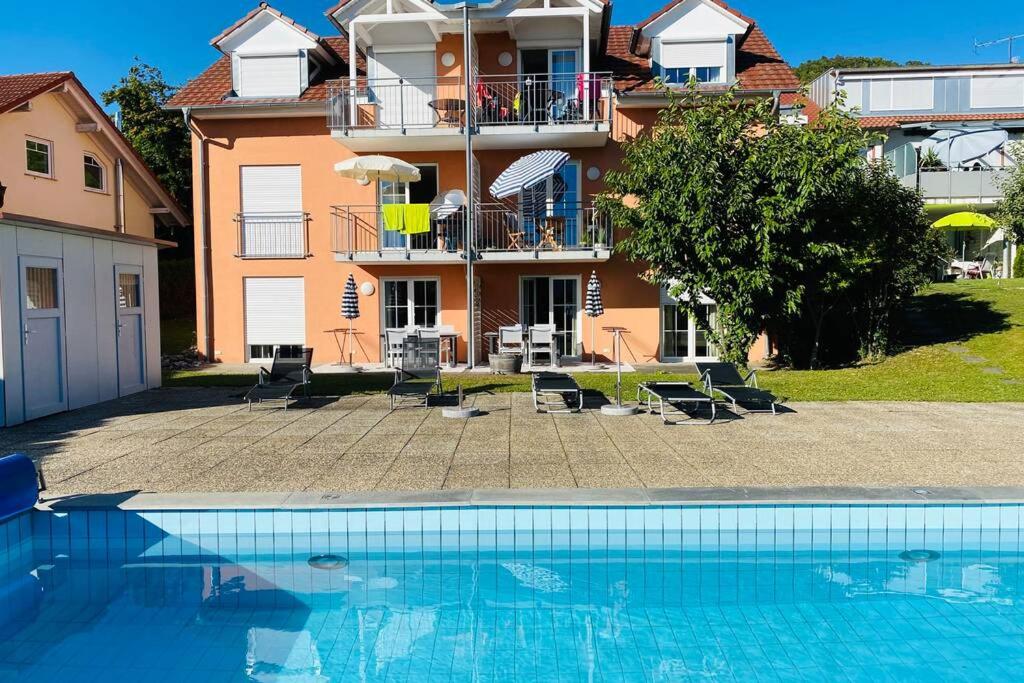 Appartement Das Schneckenhaus - Ferienwohnung mit Pool & Seeblick 14 Kornblumenweg 78351 Bodman-Ludwigshafen