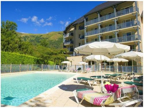 Appartement de 2 chambres a Saint Lary Soulan a 100 m des pistes avec piscine partagee et jardin amenage Saint-Lary-Soulan france