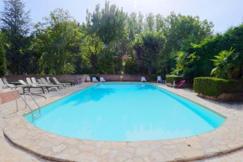 Appartement de 3 chambres avec piscine partagee jardin clos et wifi a Rustrel Rustrel france