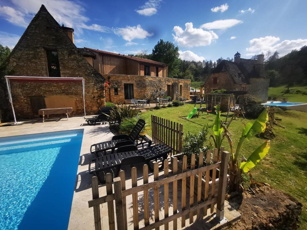 Dépendance cosy dans le Vexin, terrasse et jardin