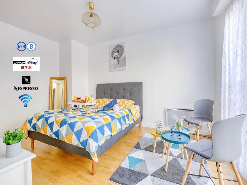 Appartement DÉPLACEMENT PRO & TOURISME - NETFLIX - WIFI - Easy CHECK-IN Appartement B104, Batiment B, 1er étage 73 Avenue du Général Leclerc 92340 Bourg-la-Reine