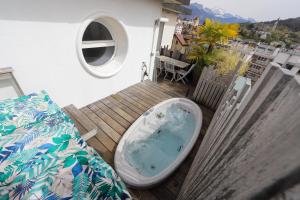 Des Bulles en rooftop