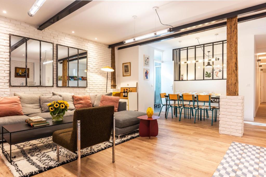 Appartement Design & New Loft in heart of Paris 13bis rue beccaria 75012 Paris