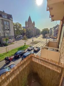 Design Studio nahe Messe & HBF mit Balkon