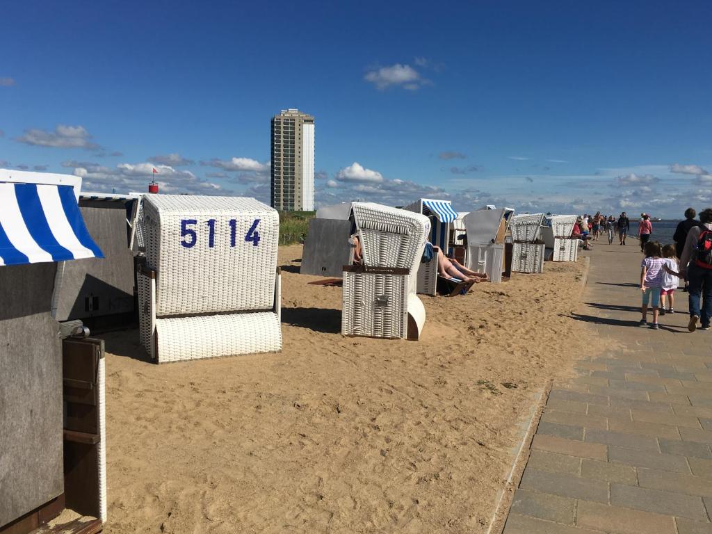 Die kleine Meerjungfrau at Büsum Am Kurpark 1 Wohnung 5, 25761 Büsum