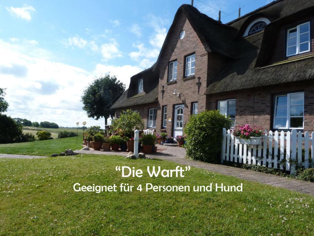 Appartement Die Warft 13 Mitteldeich 25845 Nordstrand